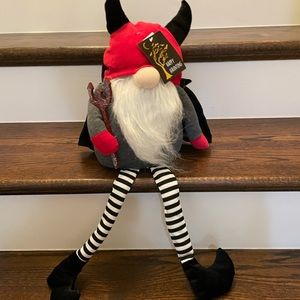 HAPPY HAUNTING "RED DEVIL" HALLOWEEN GNOME